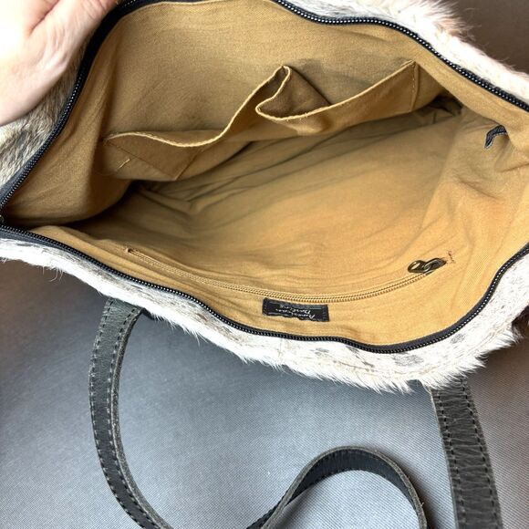 AD American Darling Tote Bag Purse Cowhide Genuine Leather Women Western Cowgirl - Picture 10 of 15